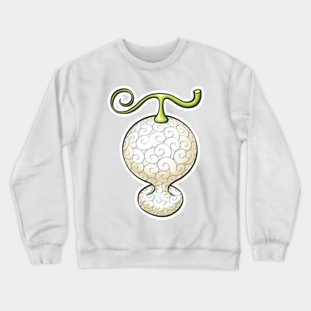 Mochi Mochi no Mi - Charlotte Katakuri Devil Fruit - No Word Crewneck Sweatshirt by ManimeXP